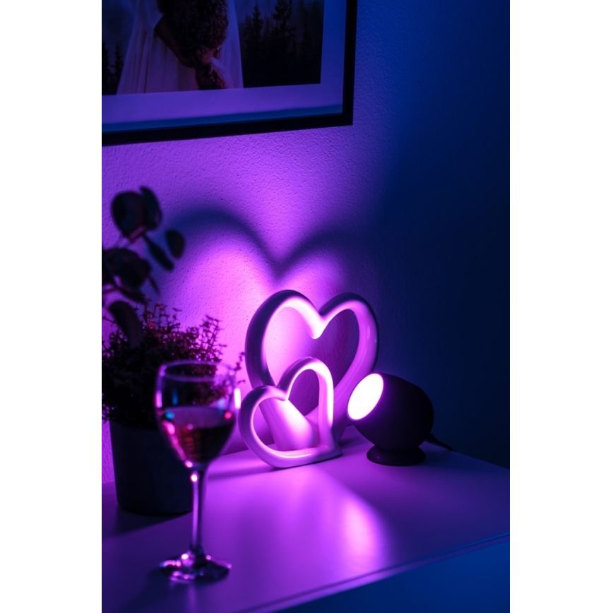 Immax NEO 07739L - LED RGB+CCT Pritemdomas stalinis šviestuvas ATMOSPHERE LED/3W/5V Wi-Fi Tuya