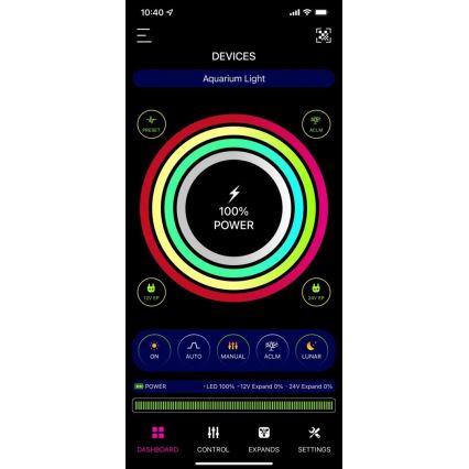 Immax NEO 07742L - LED WRGB Akvariumo apšvietimas NEO LITE LED/90W/24V Wi-Fi Tuya