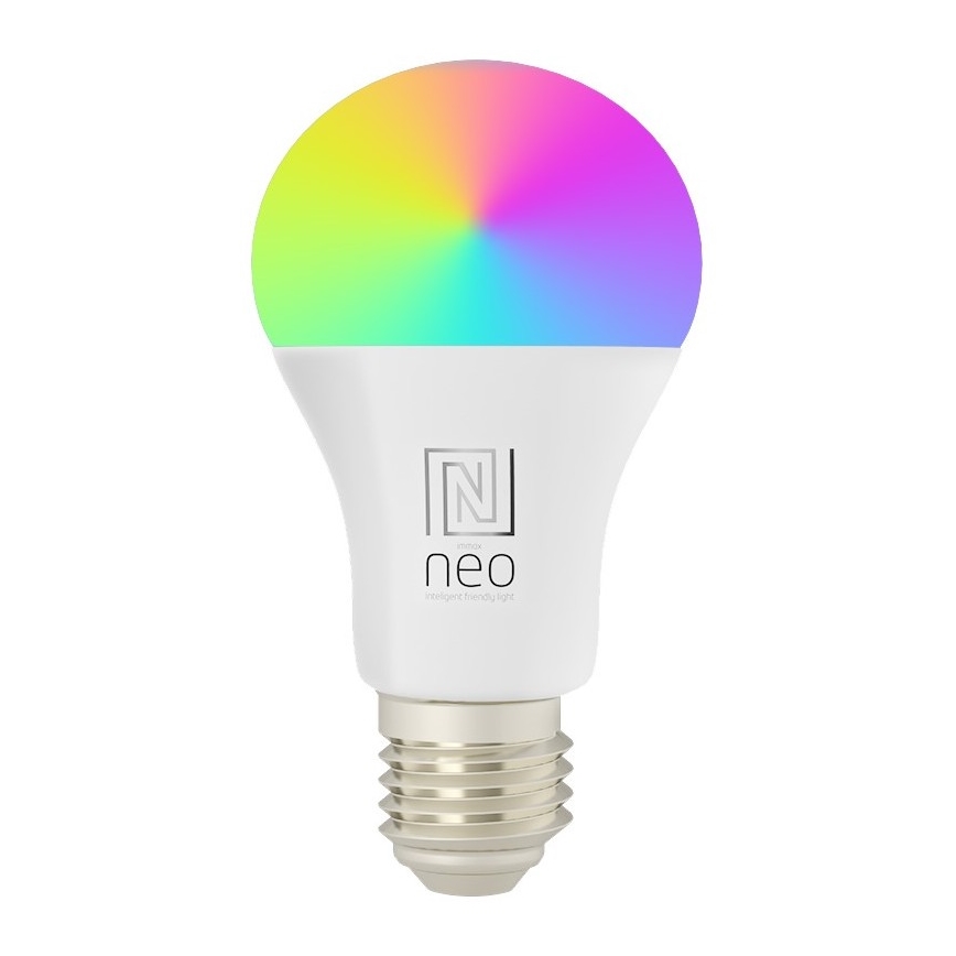 Immax NEO 07743C- KOMPLEKTAS 3xLED RGB+CCT Pritemdoma elektros lemputė E27/11W/230V 2700-6500K Tuya