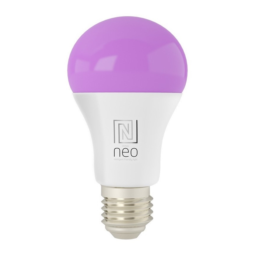 Immax NEO 07743C- KOMPLEKTAS 3xLED RGB+CCT Pritemdoma elektros lemputė E27/11W/230V 2700-6500K Tuya