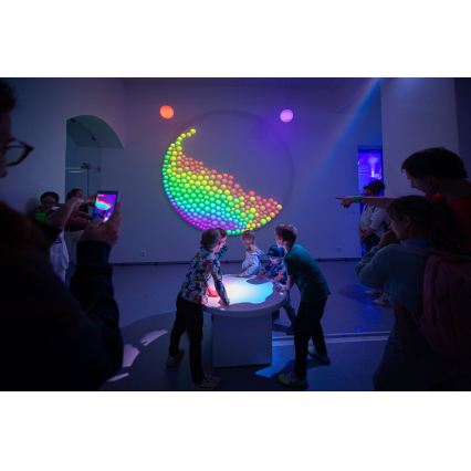 Immax NEO 07745CDO - Komplektas 3 vnt. LED RGB+CCT reguliuojamų lempučių E14/6W/230V Wi-Fi + nuotolinis valdymas