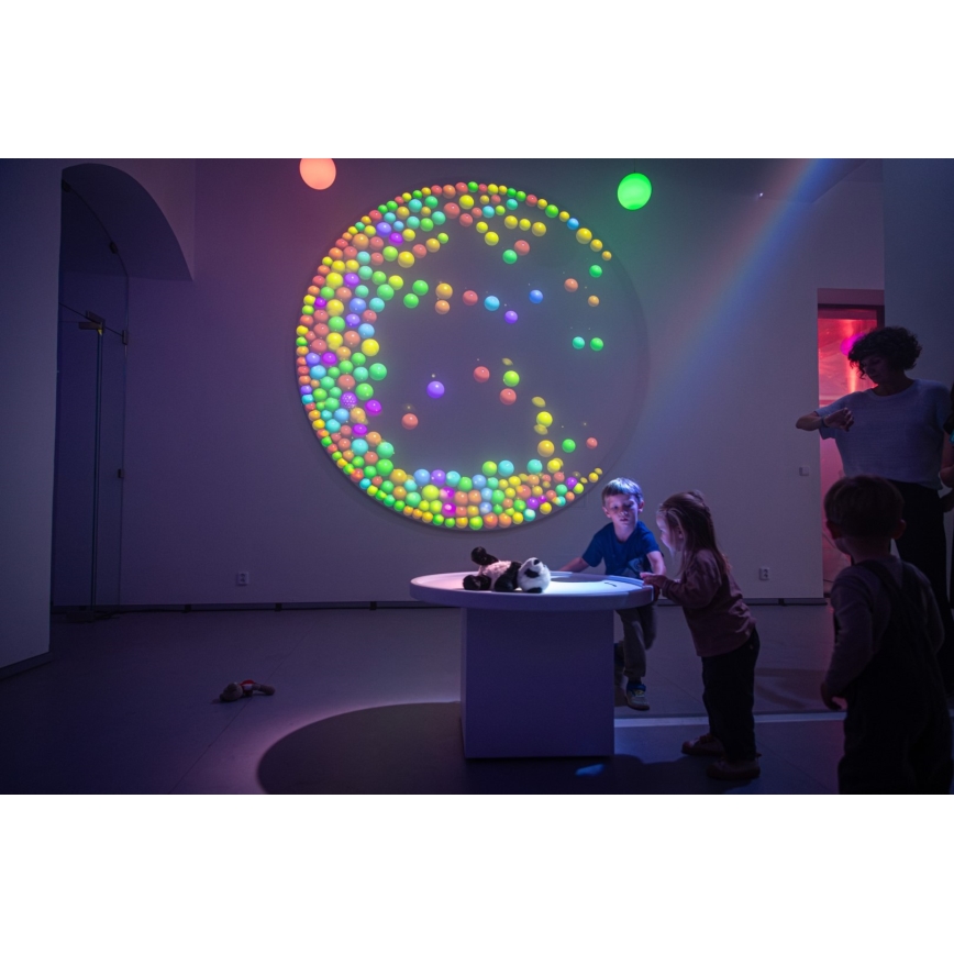 Immax NEO 07745CDO - Komplektas 3 vnt. LED RGB+CCT reguliuojamų lempučių E14/6W/230V Wi-Fi + nuotolinis valdymas
