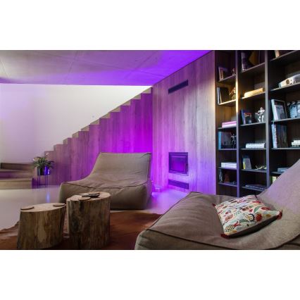 Immax NEO 07745CDO - Komplektas 3 vnt. LED RGB+CCT reguliuojamų lempučių E14/6W/230V Wi-Fi + nuotolinis valdymas