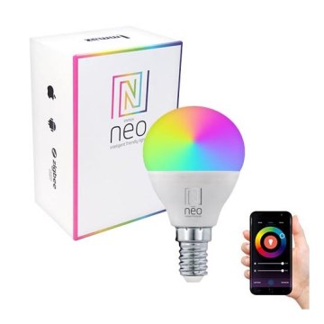 Immax NEO 07745L - LED RGB Reguliuojama lemputė E14/6W/230V 2700-6500K Wi-Fi Tuya