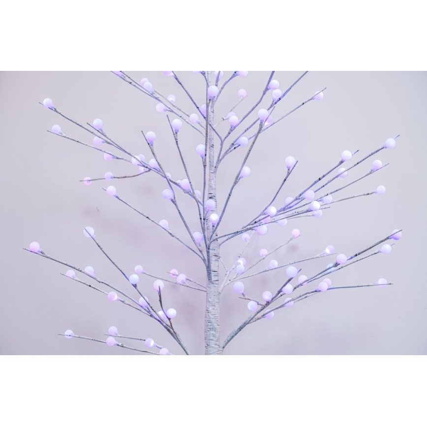 Immax NEO 07750L - LED RGB+CW šviesos reguliavimas lauko Kalėdų dekoracija NEO LITE LED/7,2W/230V 1,8m IP44 Wi-Fi Tuya medis