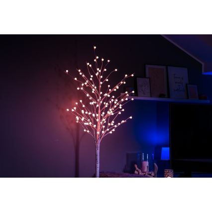 Immax NEO 07750L - LED RGB+CW šviesos reguliavimas lauko Kalėdų dekoracija NEO LITE LED/7,2W/230V 1,8m IP44 Wi-Fi Tuya medis