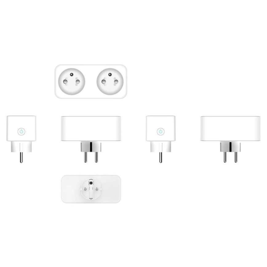 Immax NEO 07751L – Išmanusis lizdo skirstytuvas NEO LITE 2x16A/230V Wi-Fi Tuya