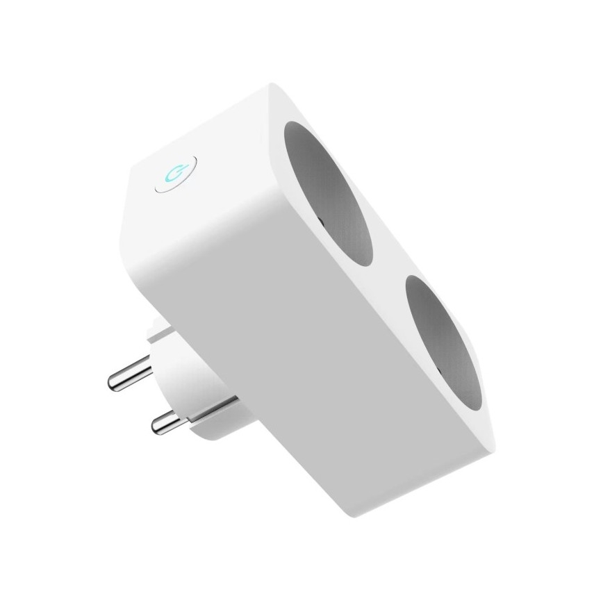 Immax NEO 07752L – Išmanusis skirstytuvo lizdas 2x16A/230V Tuya