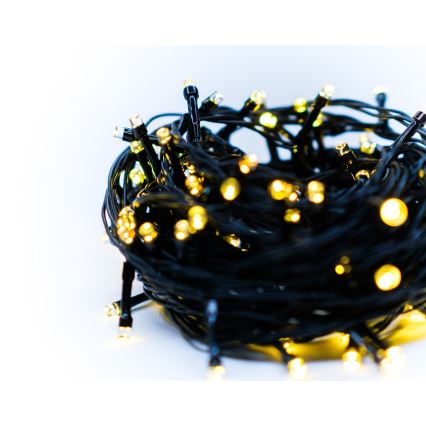 Immax NEO 07755L - LED pritemdoma lauko grandinė NEO LITE 400xLED/8 funkcijos 43m IP44 Wi-Fi Tuya šiltai balta