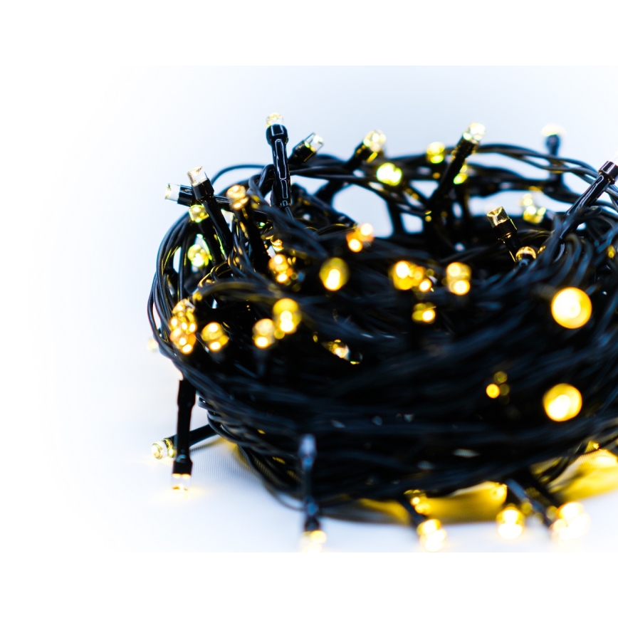 Immax NEO 07755L - LED pritemdoma lauko grandinė NEO LITE 400xLED/8 funkcijos 43m IP44 Wi-Fi Tuya šiltai balta