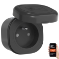 Immax NEO 07774L - Išmanioji lauko kištukinė lizdas NEO LITE 3680W/230V/16A IP44 Wi-Fi Tuya