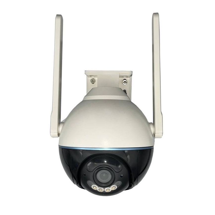 Immax NEO 07782L - Išmani lauko kamera su jutikliu BALL 355° P/T 4MP IP65 Wi-Fi Tuya