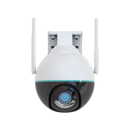 Immax NEO 07782L - Išmani lauko kamera su jutikliu BALL 355° P/T 4MP IP65 Wi-Fi Tuya