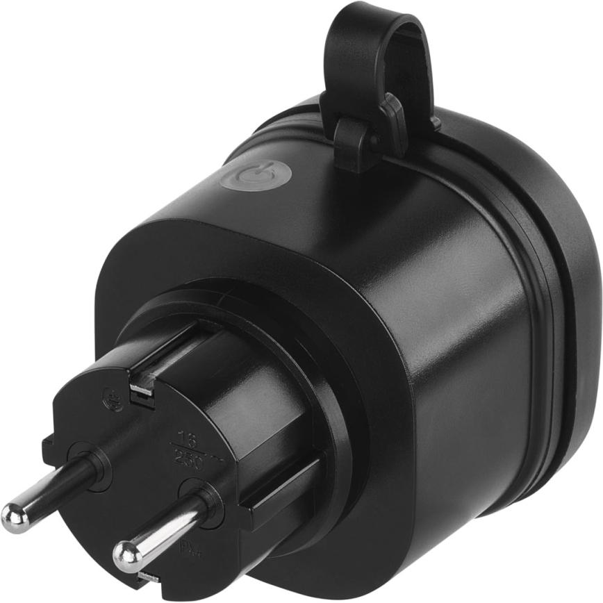 Immax NEO 07787L - Išmanioji lauko rozetė NEO LITE 3680W/230V/16A IP44 Wi-Fi Tuya SCHUKO