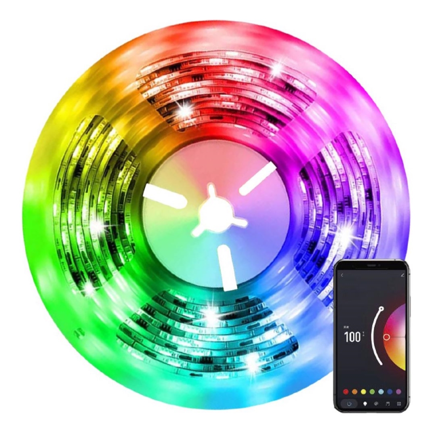 Immax NEO 07790L - LED RGB+CCT Reguliuojama juostelė NEO SMART LED/15W/230V 3m IP65 Wi-Fi Tuya