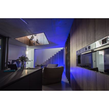 Immax NEO 07791L - LED RGB Reguliuojama juostelė NEO LITE LED/18W/230V 5m IP65 MUSIC Wi-FI Tuya + nuotolinio valdymo pultas