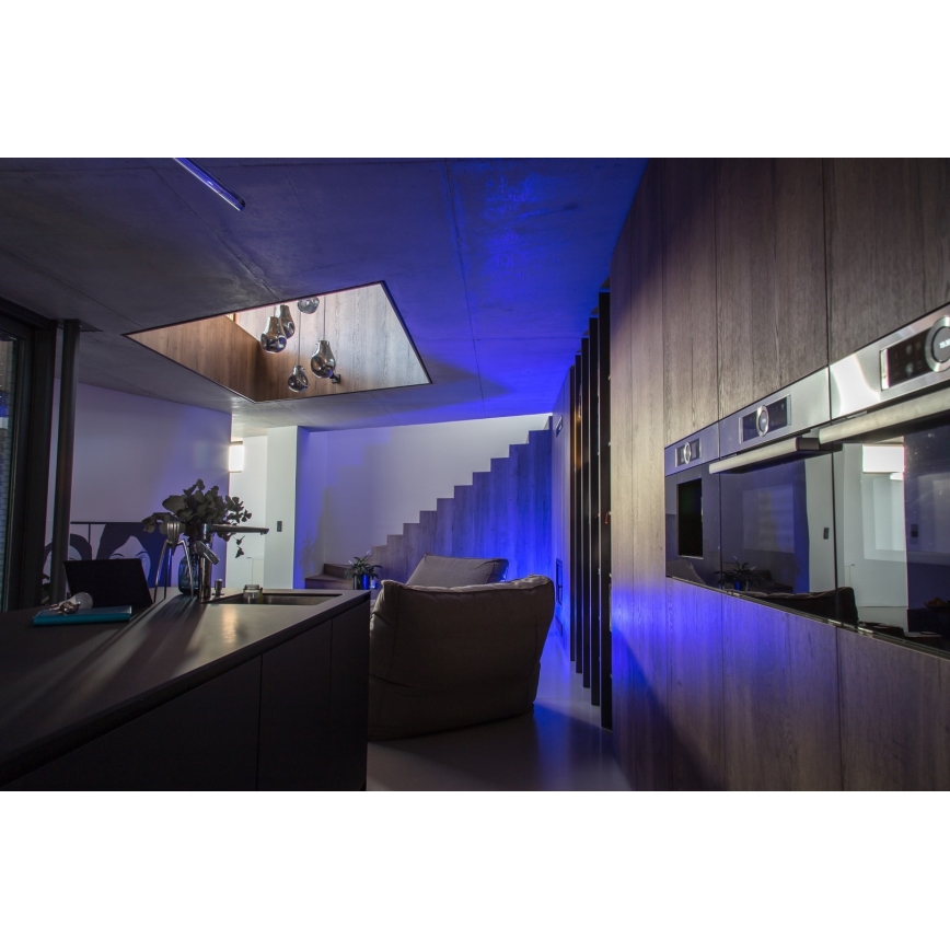 Immax NEO 07791L - LED RGB Reguliuojama juostelė NEO LITE LED/18W/230V 5m IP65 MUSIC Wi-FI Tuya + nuotolinio valdymo pultas