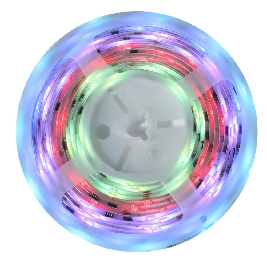 Immax NEO 07791L - LED RGB Reguliuojama juostelė NEO LITE LED/18W/230V 5m IP65 MUSIC Wi-FI Tuya + nuotolinio valdymo pultas