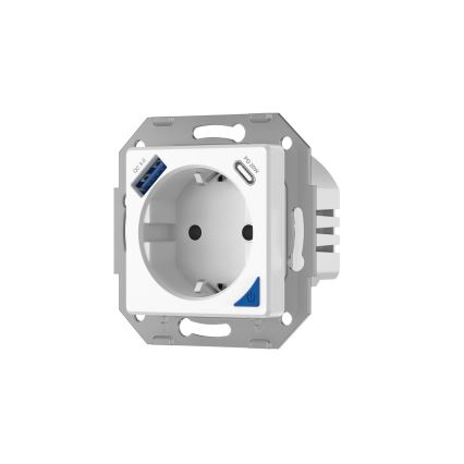 Immax NEO 07801L - Išmanus kištukas 16A/230V + 1xUSB-A+1xUSB C Tuya