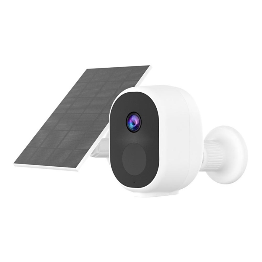 Immax NEO 07802L - Išmanioji lauko saulės kamera su jutikliu BARREL 5000 mAh Wi-Fi Tuya IP65
