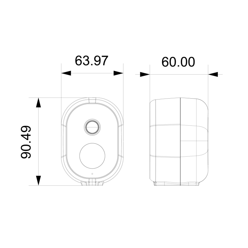 Immax NEO 07802L - Išmanioji lauko saulės kamera su jutikliu BARREL 5000 mAh Wi-Fi Tuya IP65