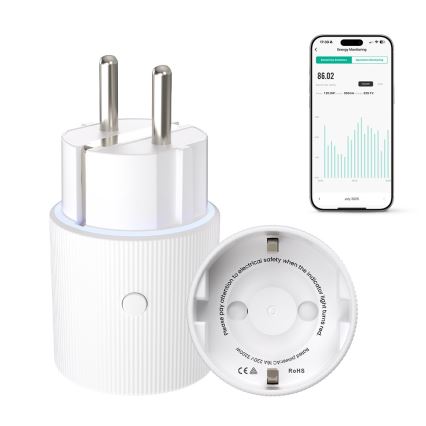 Immax NEO 07813L - Išmanioji kištukinė rozetė F 3500W Wi-Fi