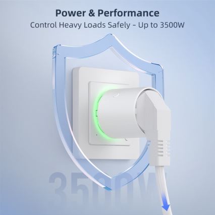 Immax NEO 07813L - Išmanioji kištukinė rozetė F 3500W Wi-Fi