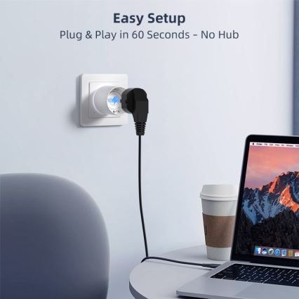 Immax NEO 07813L - Išmanioji kištukinė rozetė F 3500W Wi-Fi