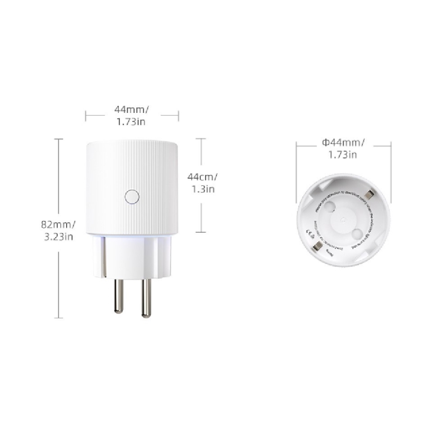 Immax NEO 07813L - Išmanioji kištukinė rozetė F 3500W Wi-Fi