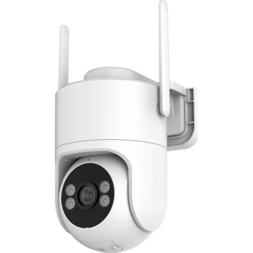 Immax NEO 07819L - Išmanioji lauko stebėjimo kamera su 4 MP jutikliu, 5V maitinimu, IP65 apsauga ir Tuya Wi‑Fi