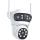 Immax NEO 07823L - Išmanioji lauko kamera su 2MP+2MP+2MP jutikliais, 5V, Wi-Fi