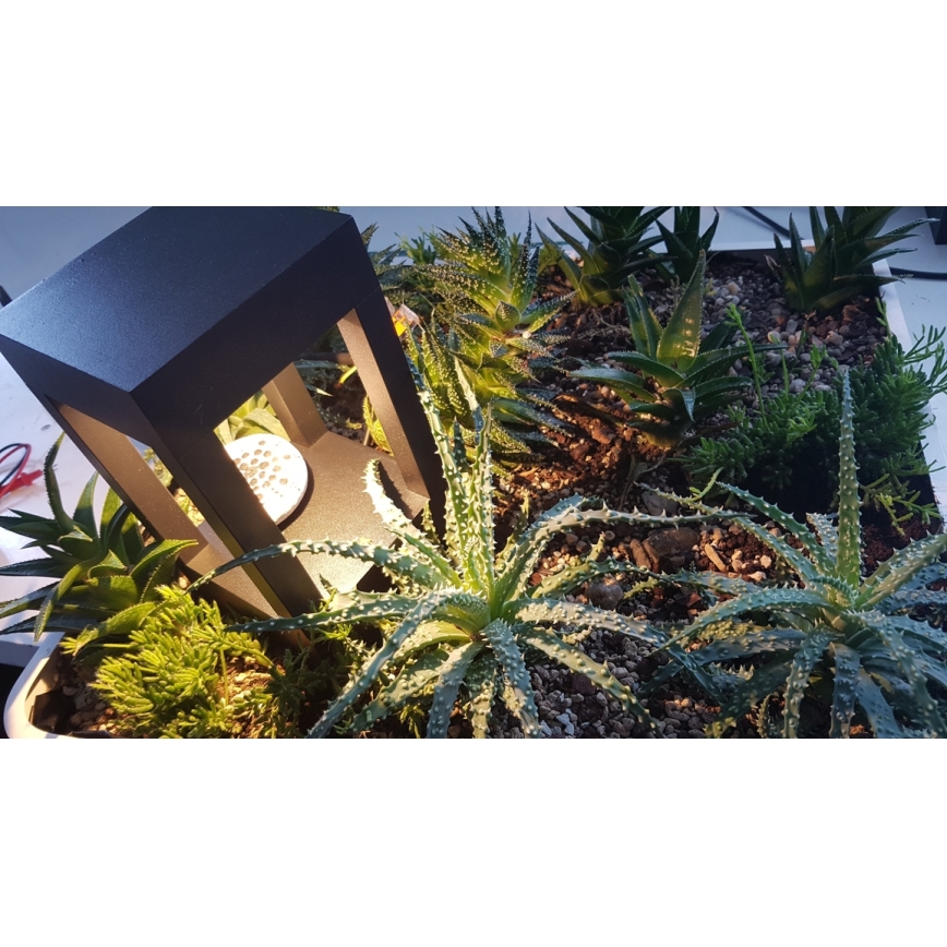 Immax NEO 07902L - LED RGB+CCT šviesos reguliavimas lauko lempa NEO LITE CUBE LED/10W/230V 2700-6500K IP67 Wi-Fi Tuya juoda