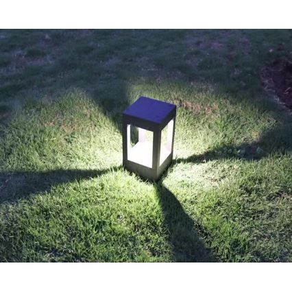 Immax NEO 07902L - LED RGB+CCT šviesos reguliavimas lauko lempa NEO LITE CUBE LED/10W/230V 2700-6500K IP67 Wi-Fi Tuya juoda