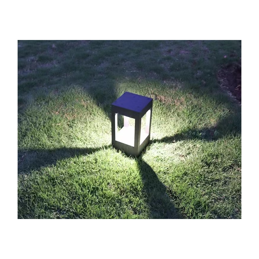 Immax NEO 07902L - LED RGB+CCT šviesos reguliavimas lauko lempa NEO LITE CUBE LED/10W/230V 2700-6500K IP67 Wi-Fi Tuya juoda