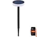 Immax NEO 07910L - LED RGB reguliuojamas saulės šviestuvas su jutikliu NEO LITE LED/1W/5V apvalus IP54 Tuya 1300 mAh