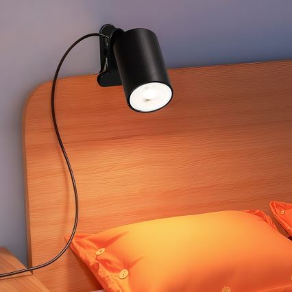 Immax NEO 08291L - Lempa su spaustuku PUNTO 1xGU10/9W/230V juoda