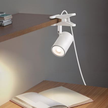 Immax NEO 08292L - Šviestuvas su spaustuku PUNTO 1xGU10/9W/230V baltas