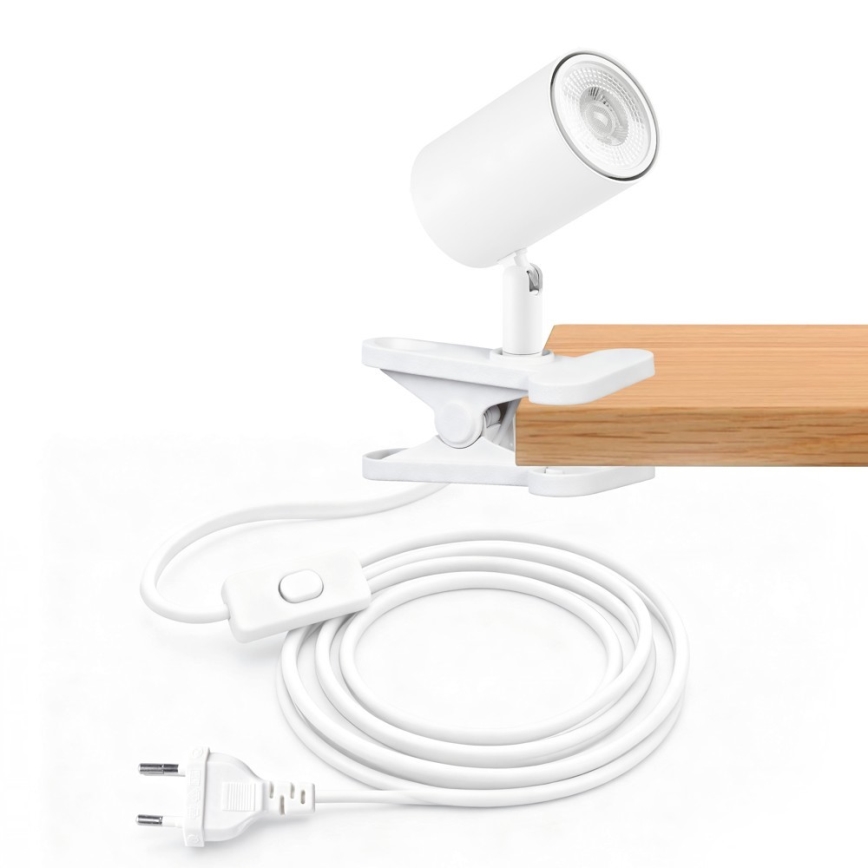 Immax NEO 08292L - Šviestuvas su spaustuku PUNTO 1xGU10/9W/230V baltas