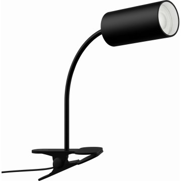 Immax NEO 08293L - Lanksčioji PUNTO lempa su spaustuku 1xGU10/9W/230V juoda