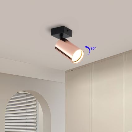 Immax NEO 08301L - Taškinis šviestuvas PUNTO 1xGU10/9W/230V rožių aukso