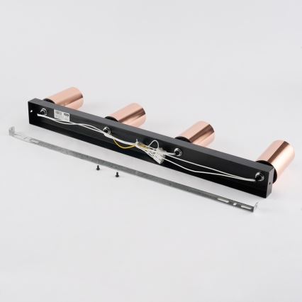 Immax NEO 08303L - Taškinis šviestuvas PUNTO 4xGU10/9W/230V rožinio aukso