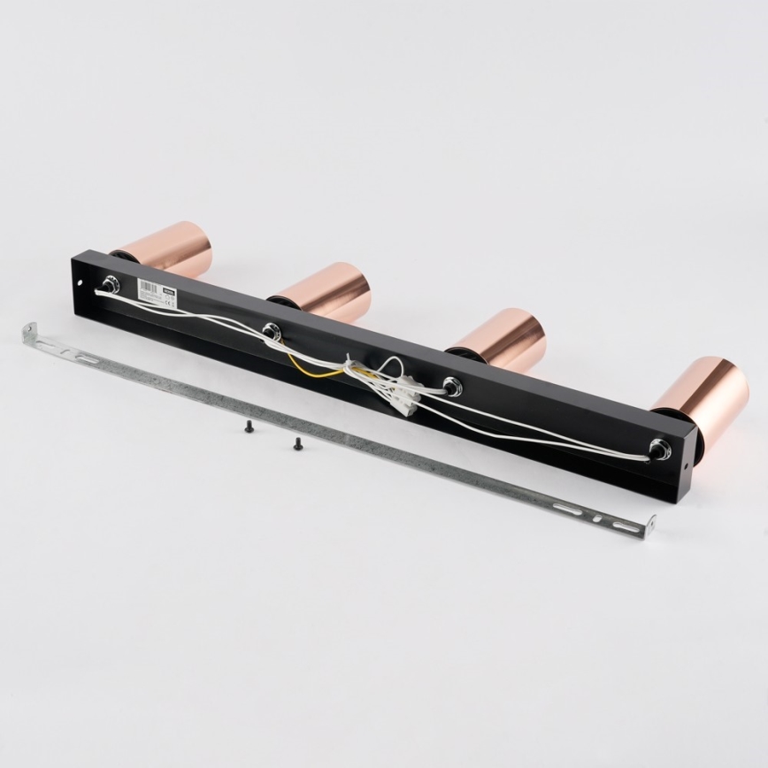 Immax NEO 08303L - Taškinis šviestuvas PUNTO 4xGU10/9W/230V rožinio aukso