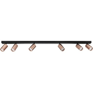Immax NEO 08305L - Taškinis šviestuvas PUNTO 6xGU10/9W/230V rožinio aukso