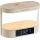 Immax NEO 09111L - dimeriuojama LED stalinė lempa su žadintuvu ir įkrovimu TRIPLE DOCK LED/1,5W/5V