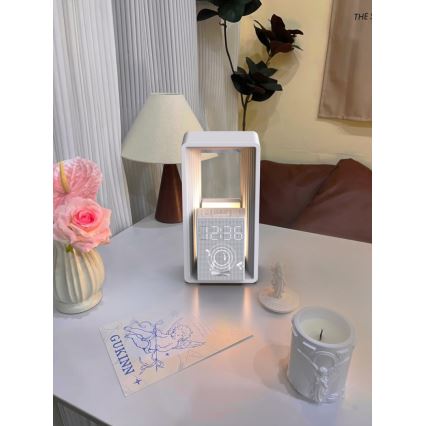 Immax NEO 09113L - stalinė LED lempa CALM su žadintuvu ir įkrovimu LED/3,5W/5V