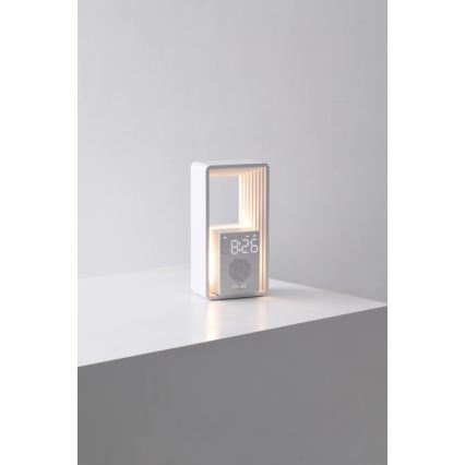 Immax NEO 09113L - stalinė LED lempa CALM su žadintuvu ir įkrovimu LED/3,5W/5V