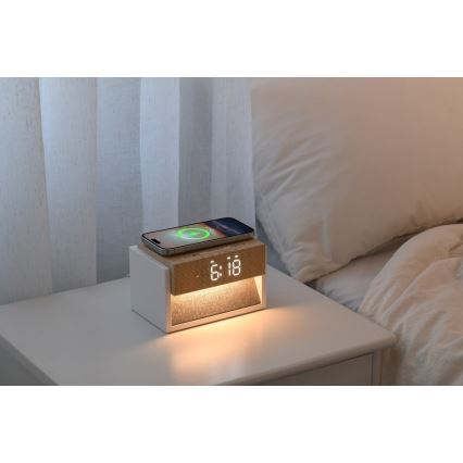 Immax NEO 09114L - LED Stalo lempa su žadintuvu ir įkrovimu CALM LED/1,2W/5V