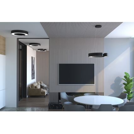 Immax NEO 7133 - LED SMART Pritemdomas lubinis šviestuvas CÉČKO LED/52W/230V + nuotolinio valdymo pultas 60 cm Tuya ZigBee