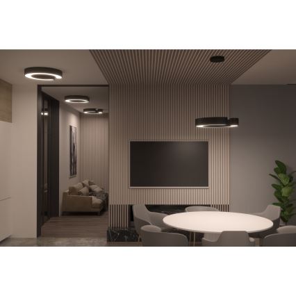 Immax NEO 7133 - LED SMART Pritemdomas lubinis šviestuvas CÉČKO LED/52W/230V + nuotolinio valdymo pultas 60 cm Tuya ZigBee