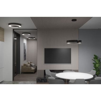 Immax NEO 7133 - LED SMART Pritemdomas lubinis šviestuvas CÉČKO LED/52W/230V + nuotolinio valdymo pultas 60 cm Tuya ZigBee